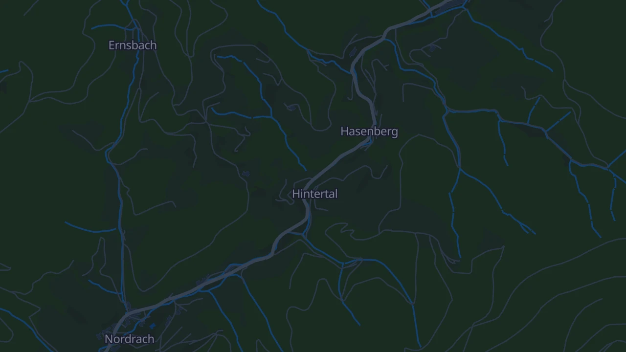 Karte von Nordrach