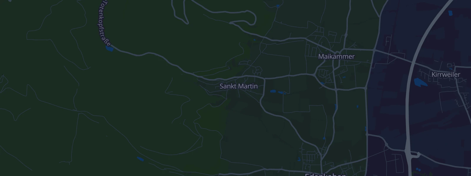Karte von Sankt Martin