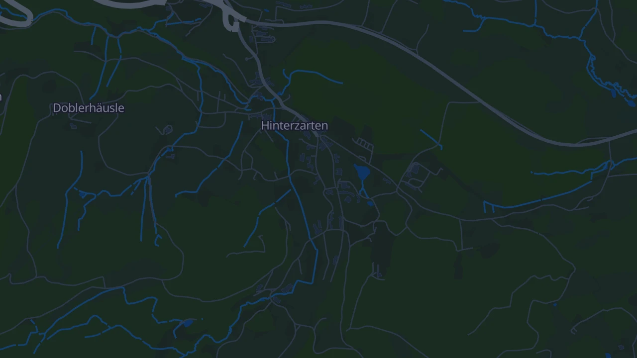 Karte von Hinterzarten
