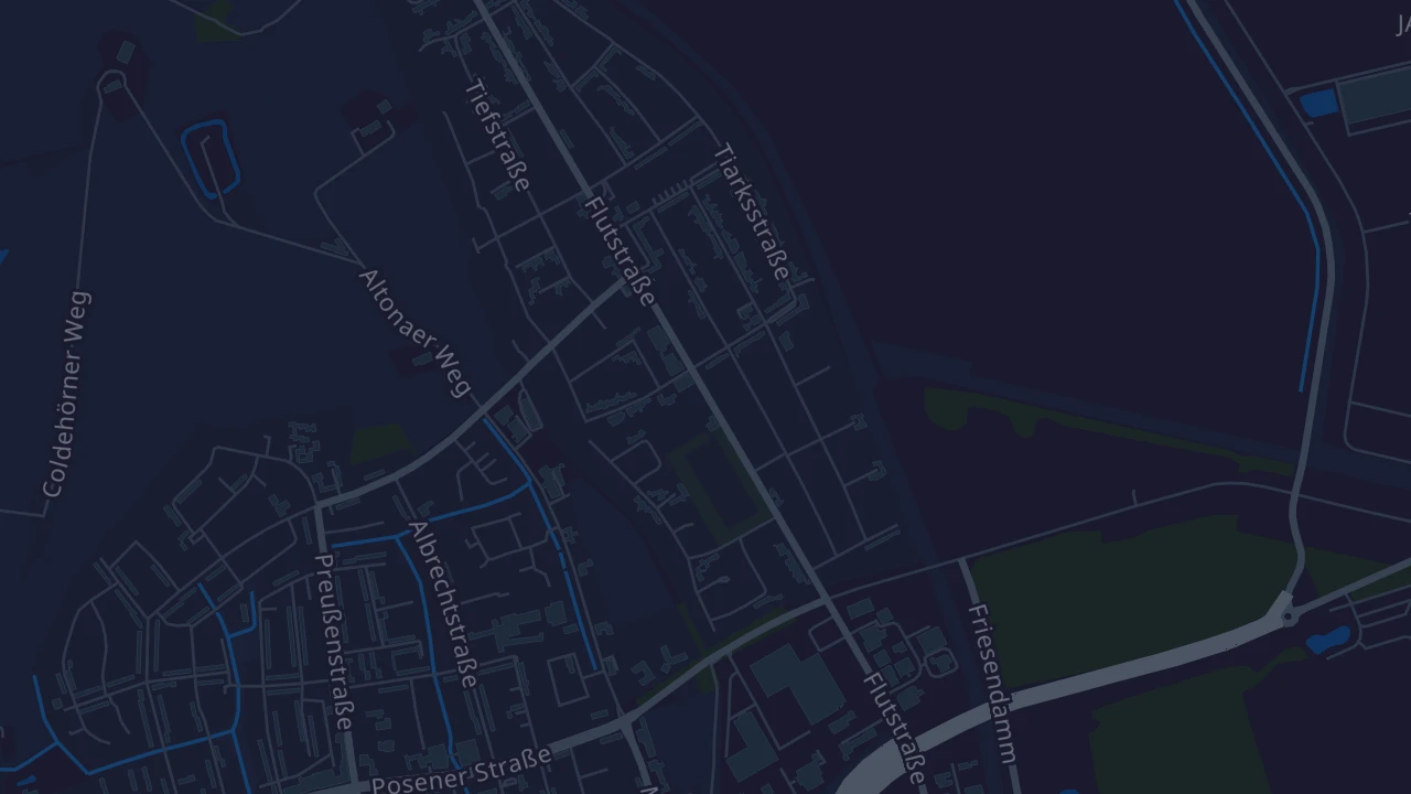 Karte von Wilhelmshaven