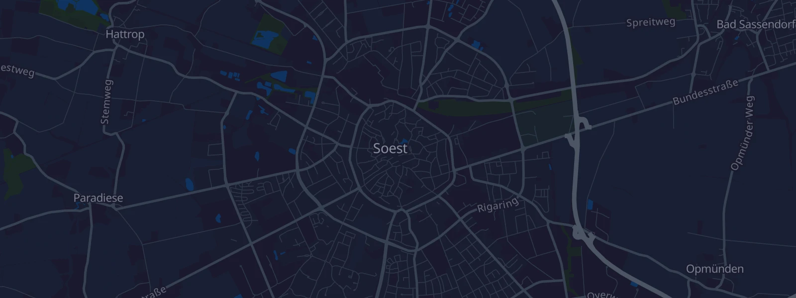 Karte von Soest