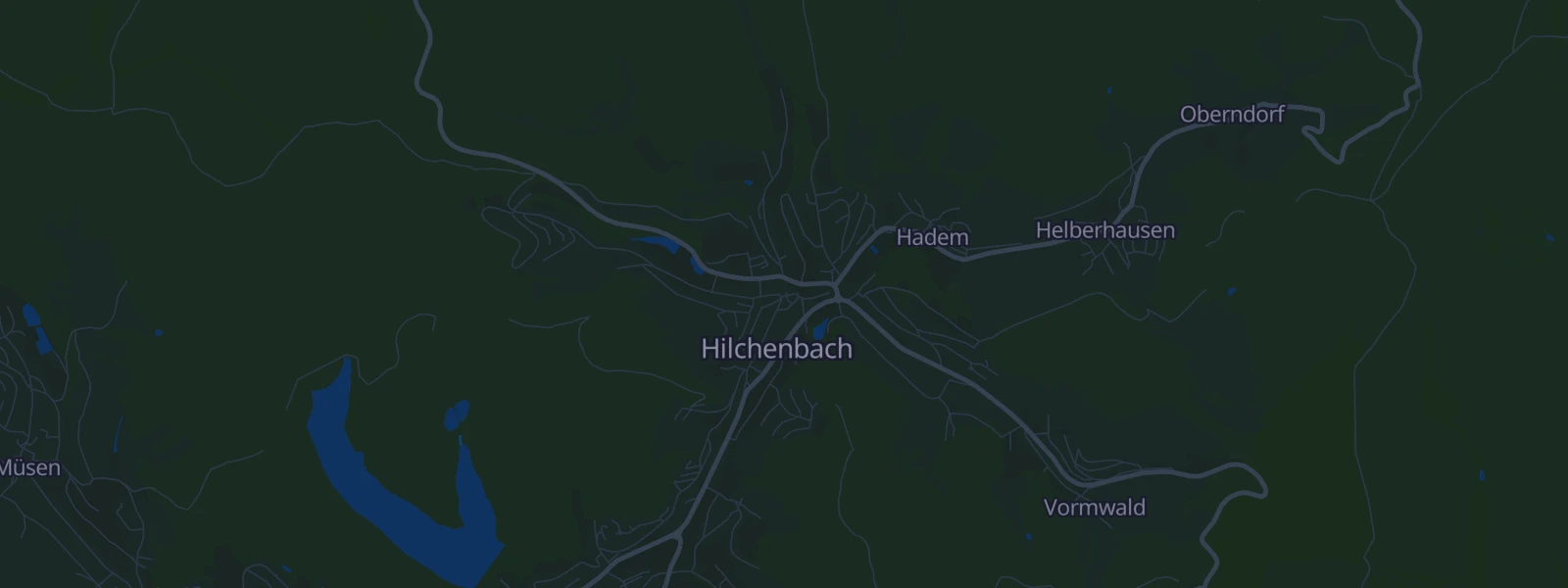 Karte von Hilchenbach