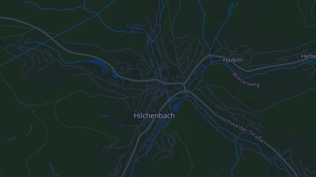 Karte von Hilchenbach