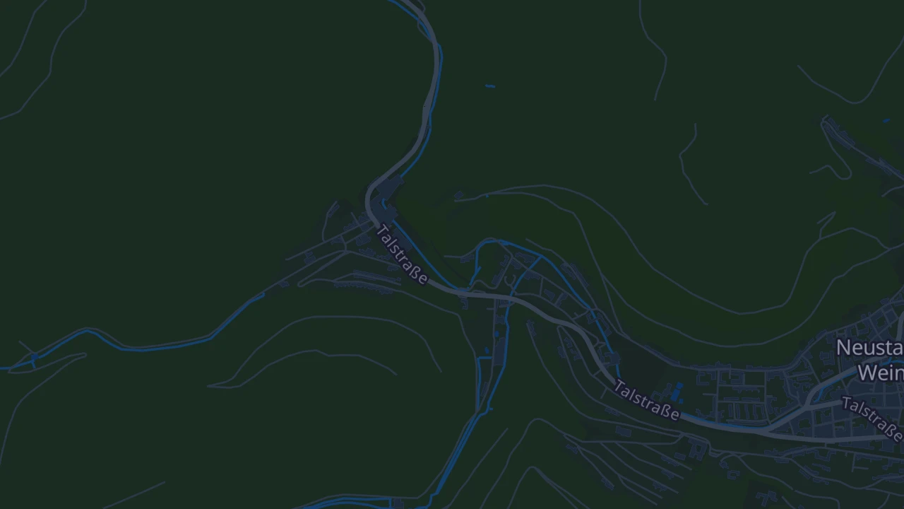 Karte von Neustadt an der Weinstraße