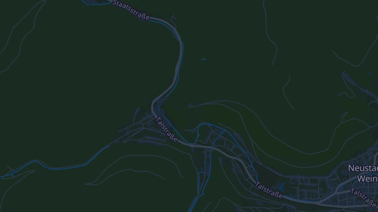 Karte von Neustadt an der Weinstraße