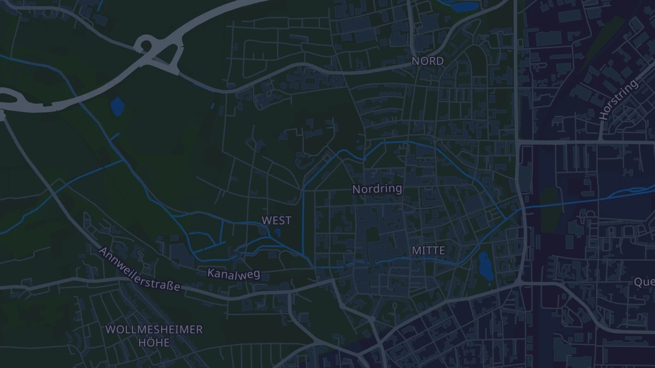 Karte von Landau in der Pfalz