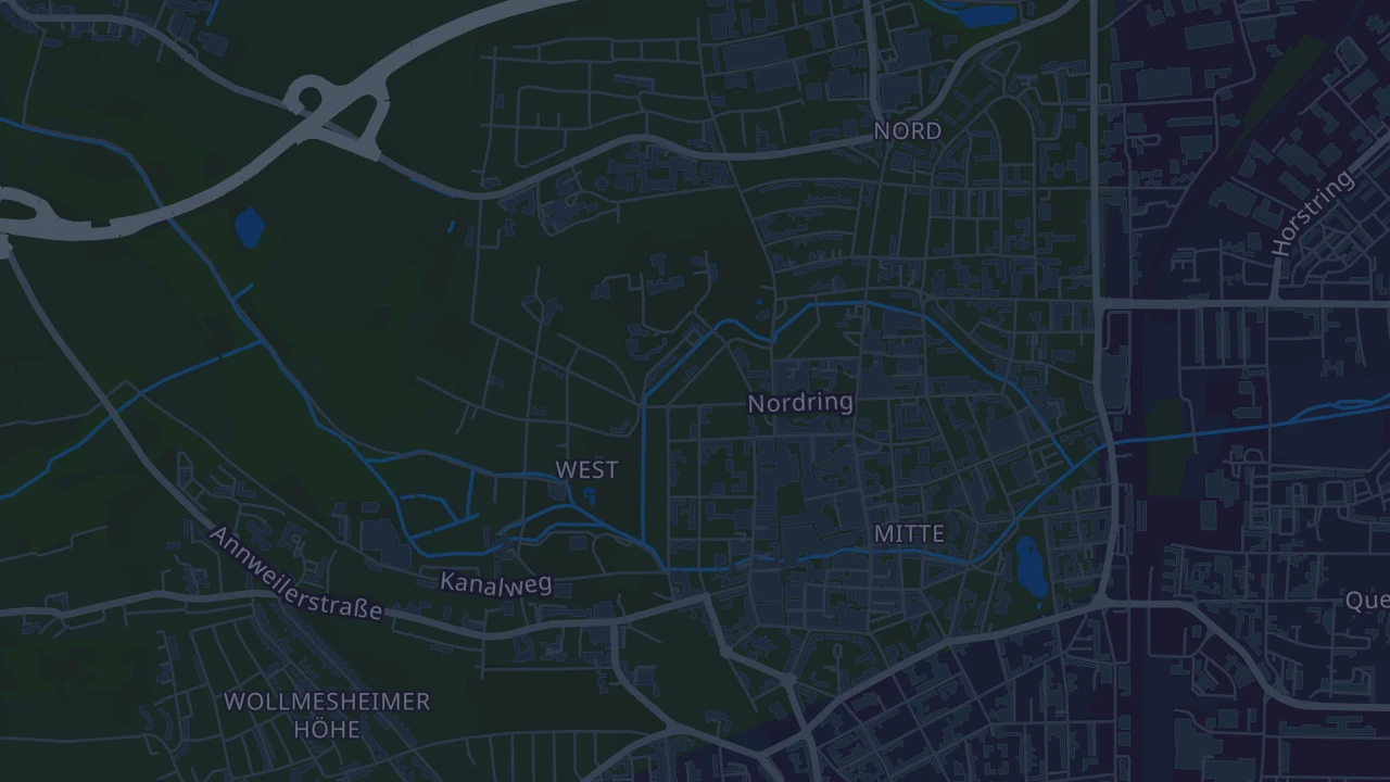 Karte von Landau in der Pfalz