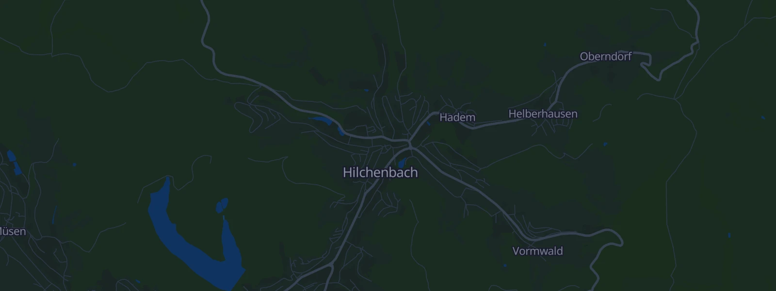 Karte von Hilchenbach