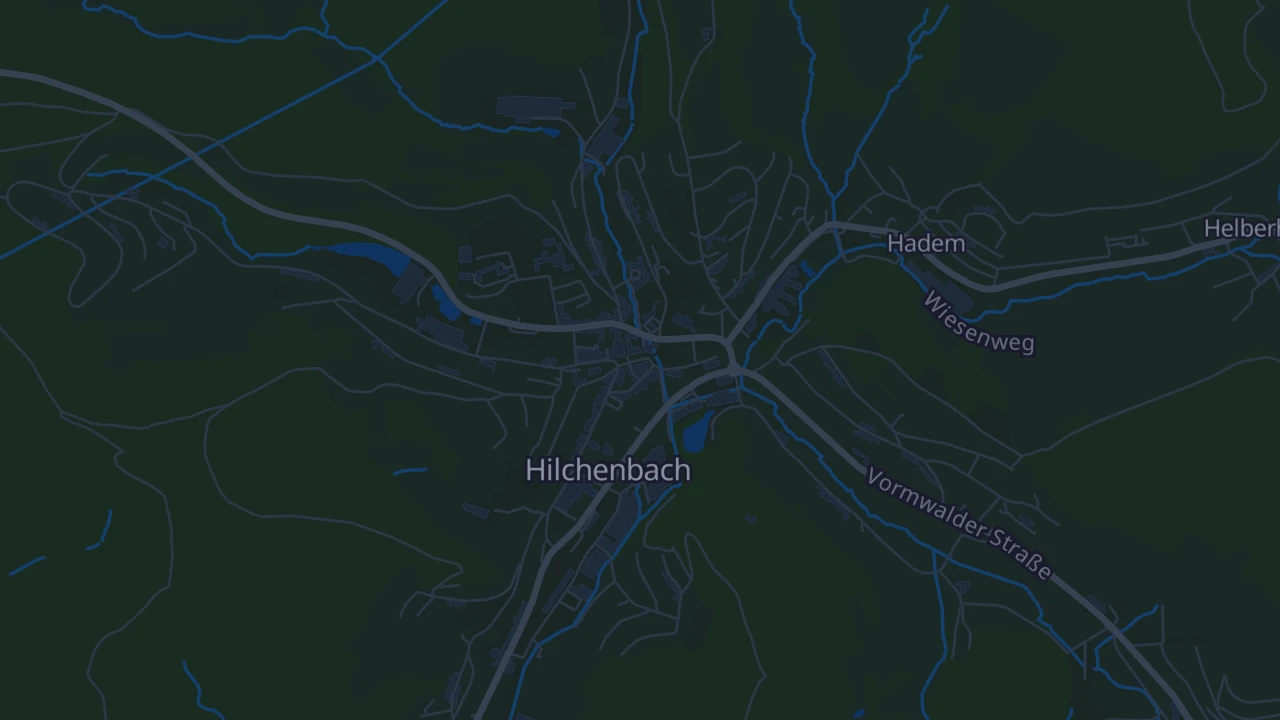 Karte von Hilchenbach