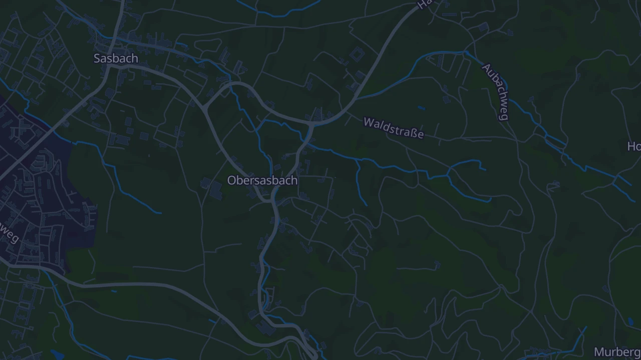 Karte von Obersasbach