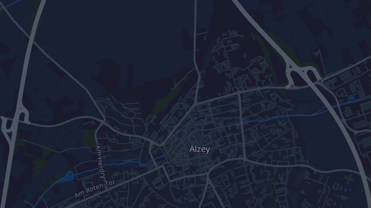 Karte von Alzey