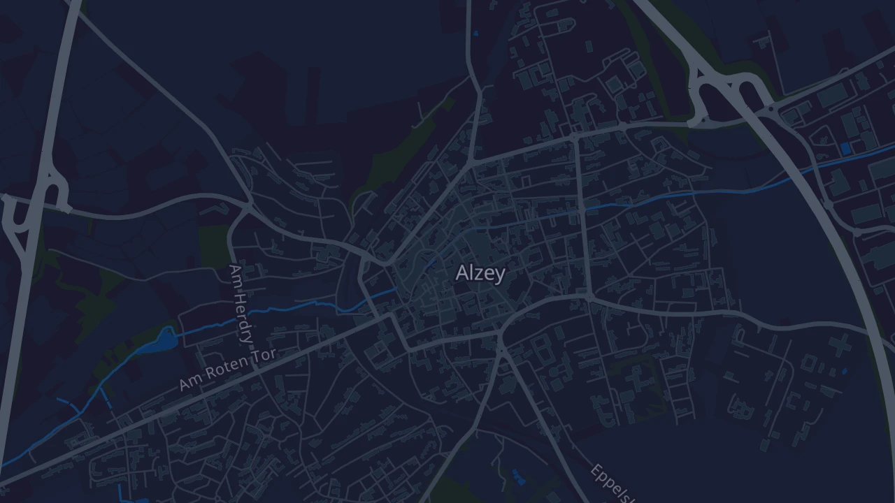 Karte von Alzey