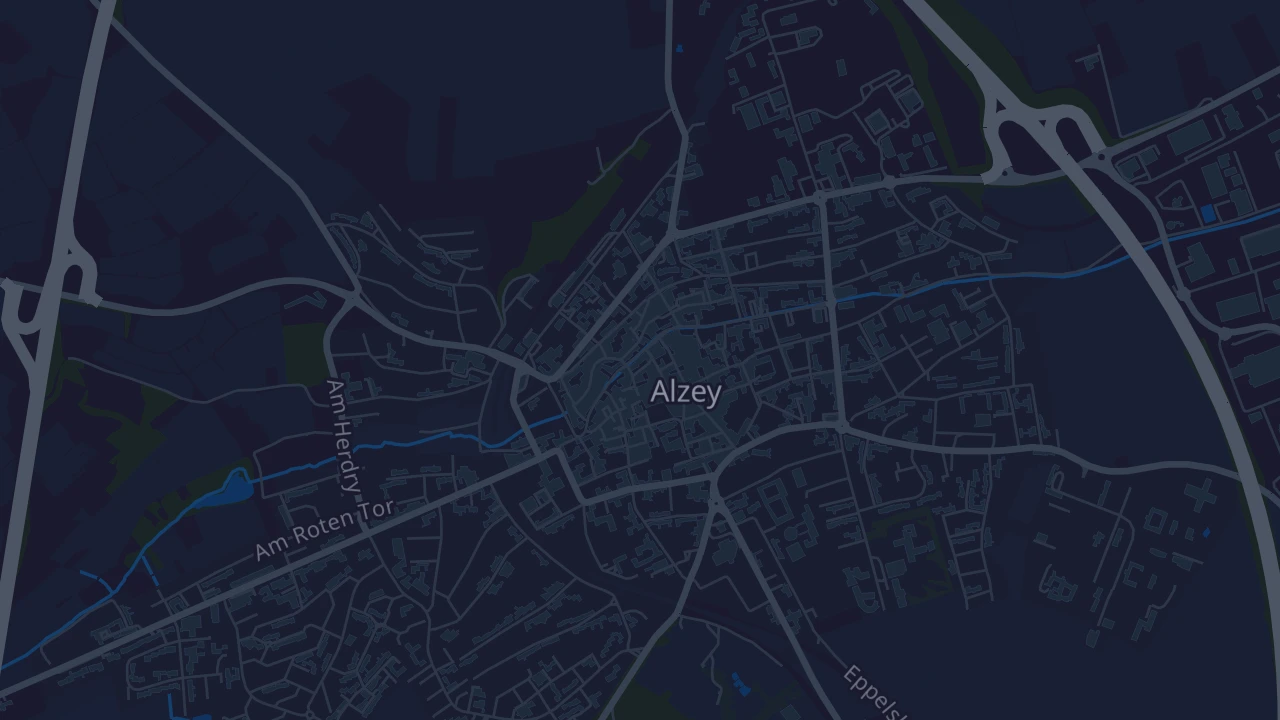Karte von Alzey