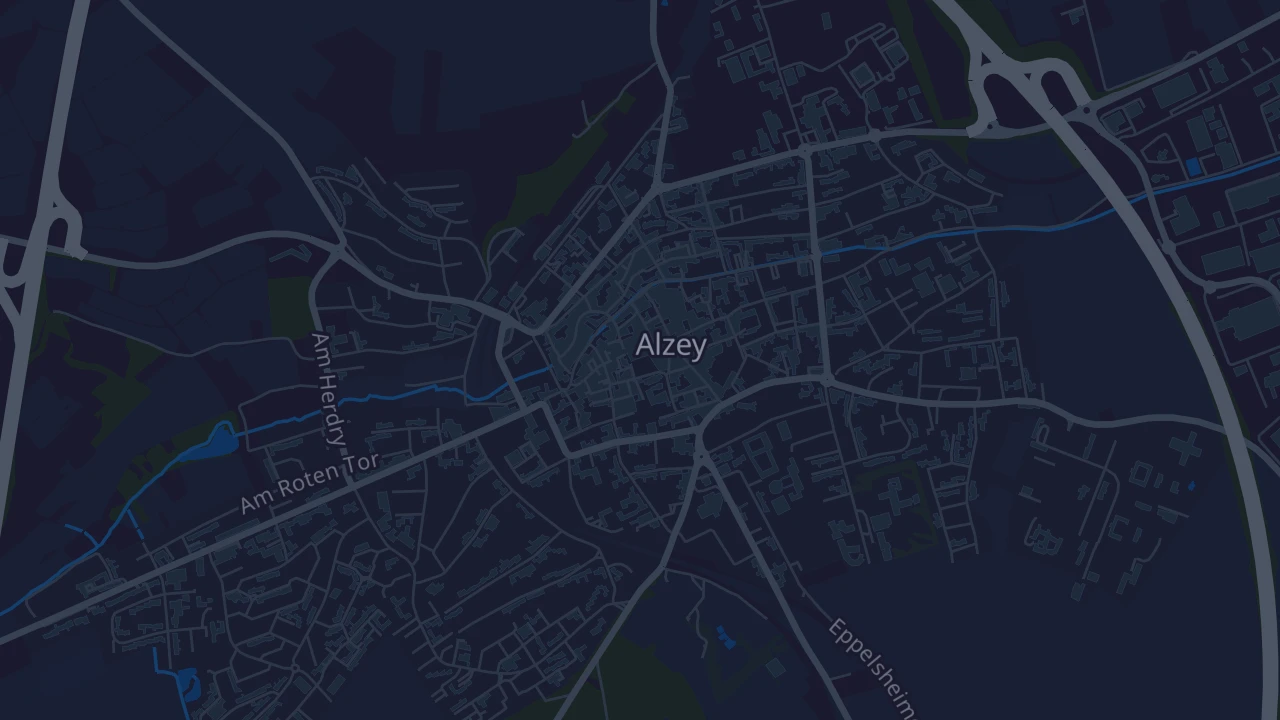Karte von Alzey