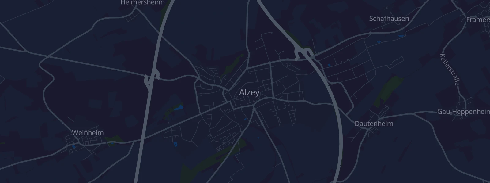 Karte von Alzey