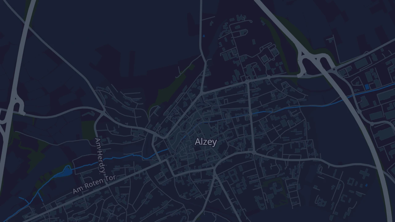 Karte von Alzey