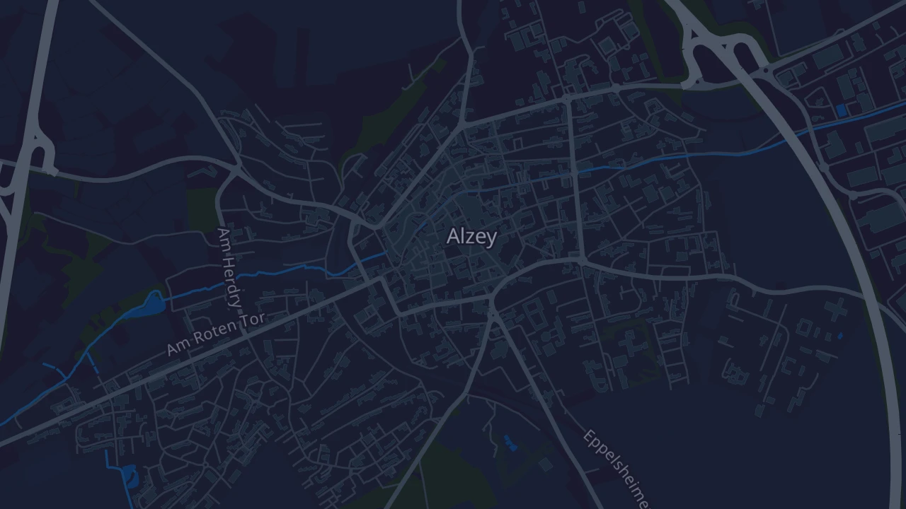 Karte von Alzey