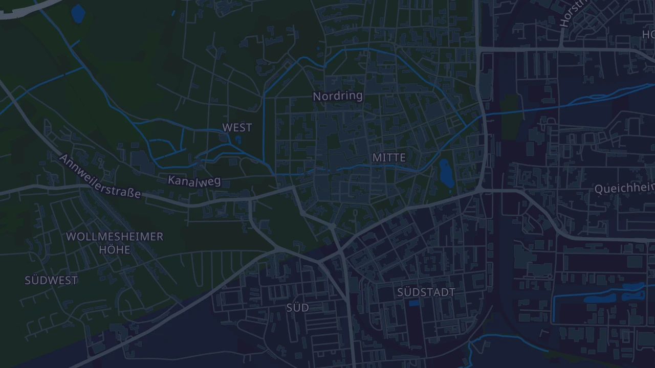 Karte von Landau in der Pfalz