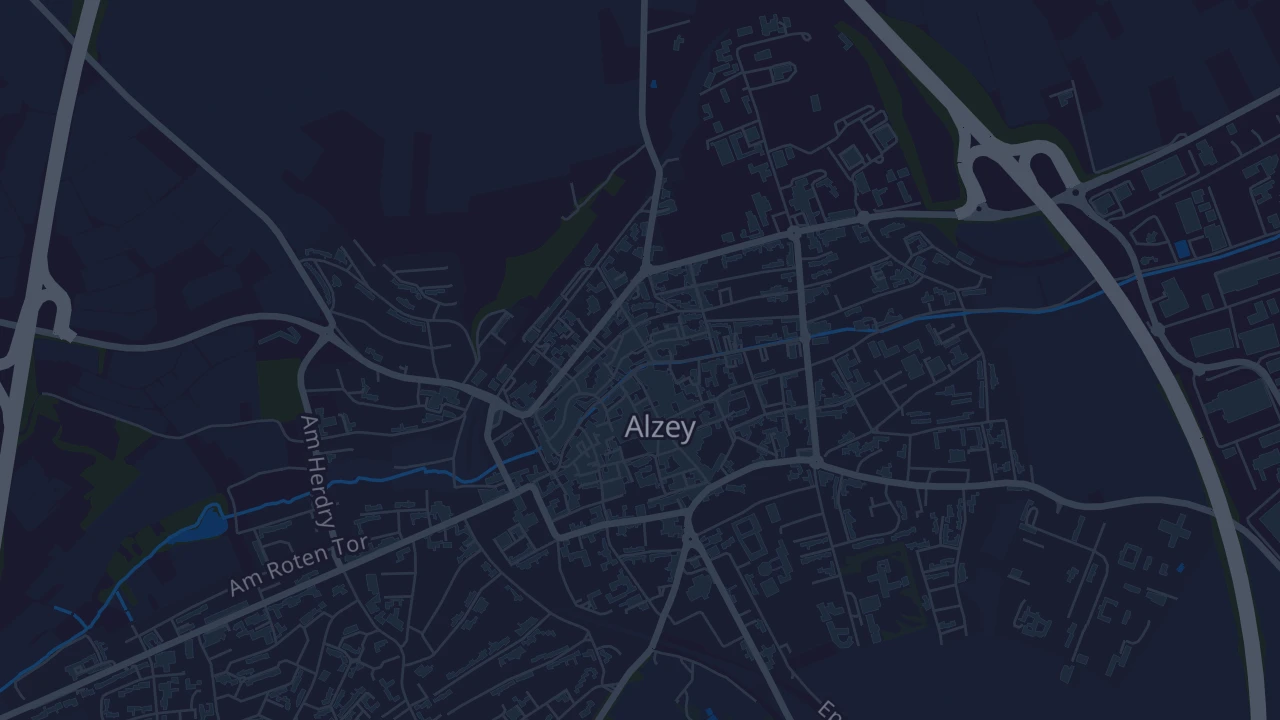 Karte von Alzey