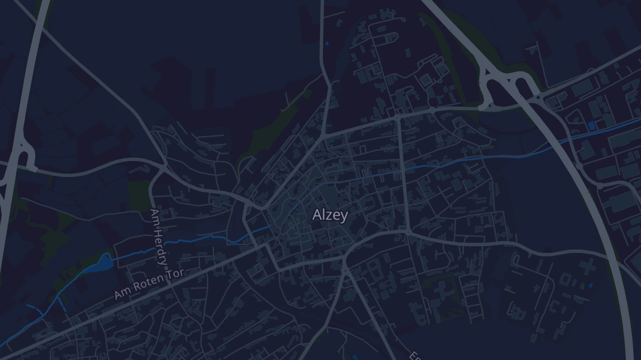 Karte von Alzey