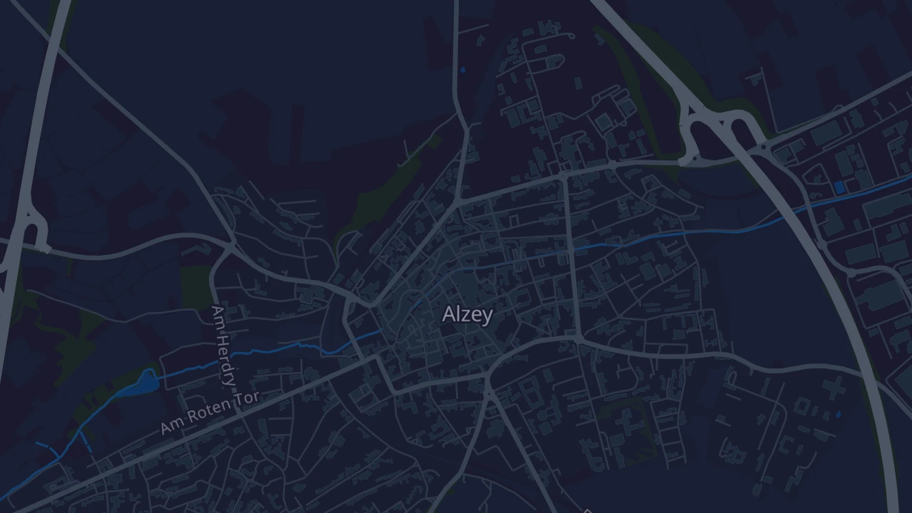 Karte von Alzey