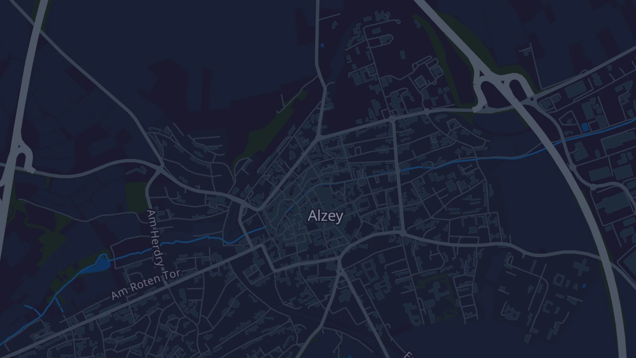 Karte von Alzey