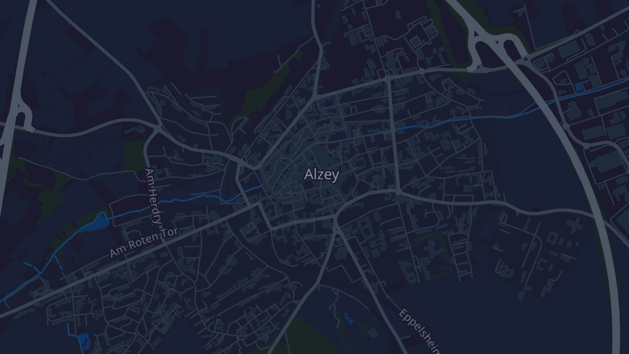 Karte von Alzey