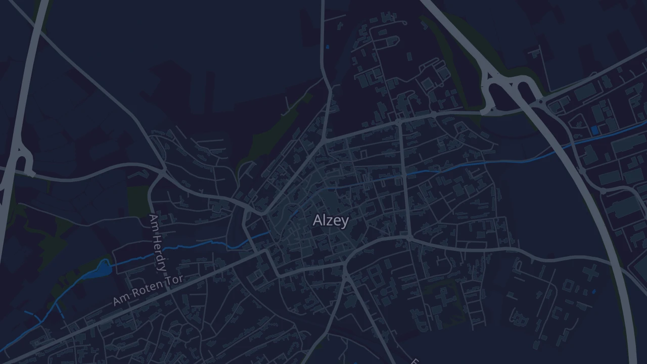 Karte von Alzey