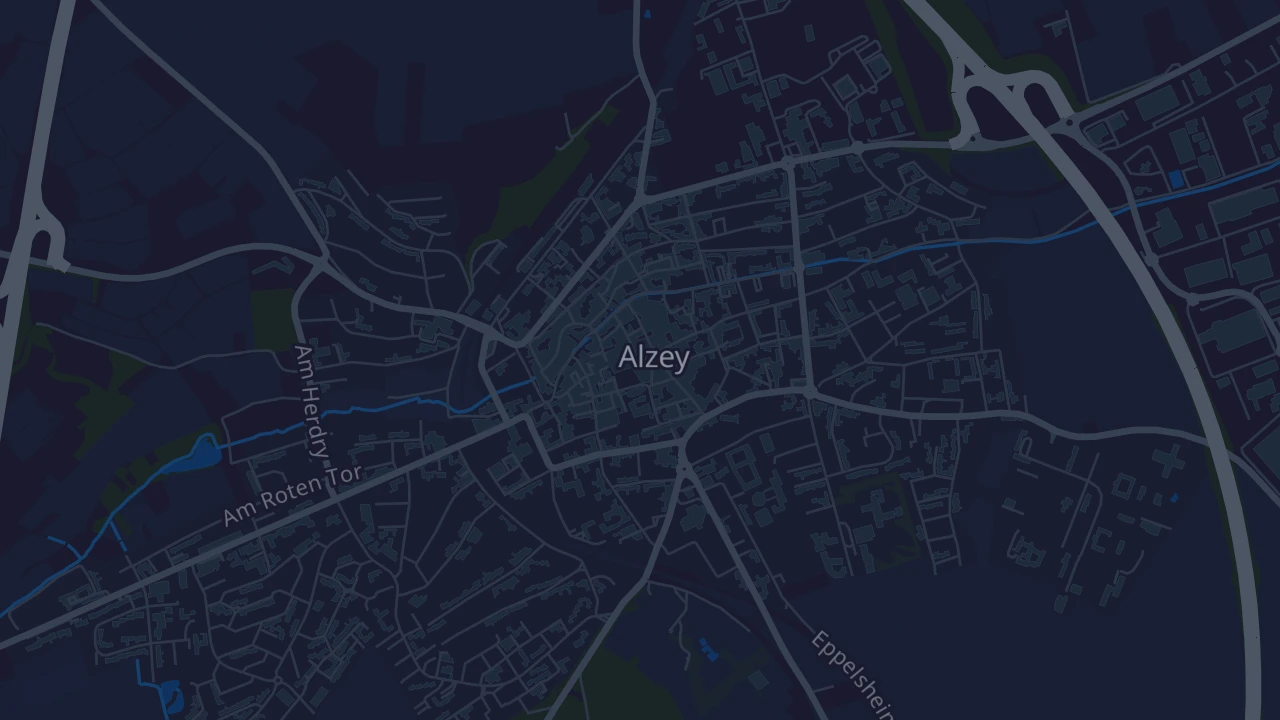 Karte von Alzey