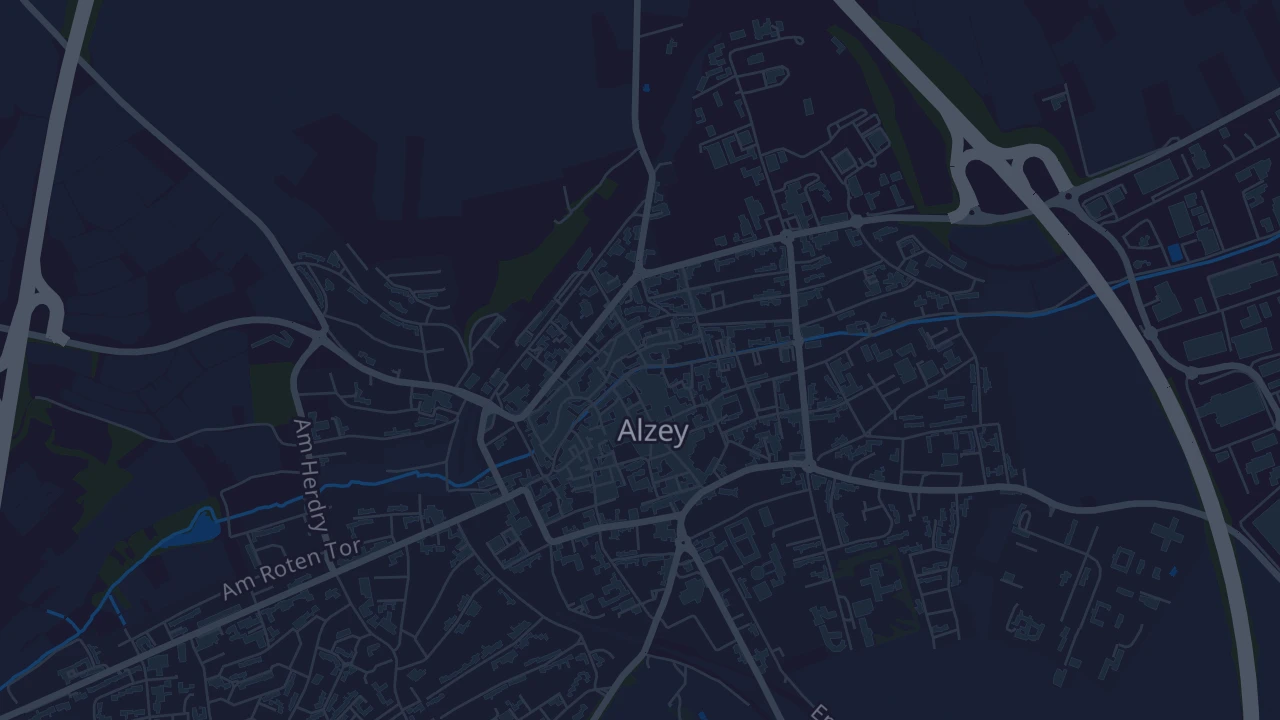 Karte von Alzey