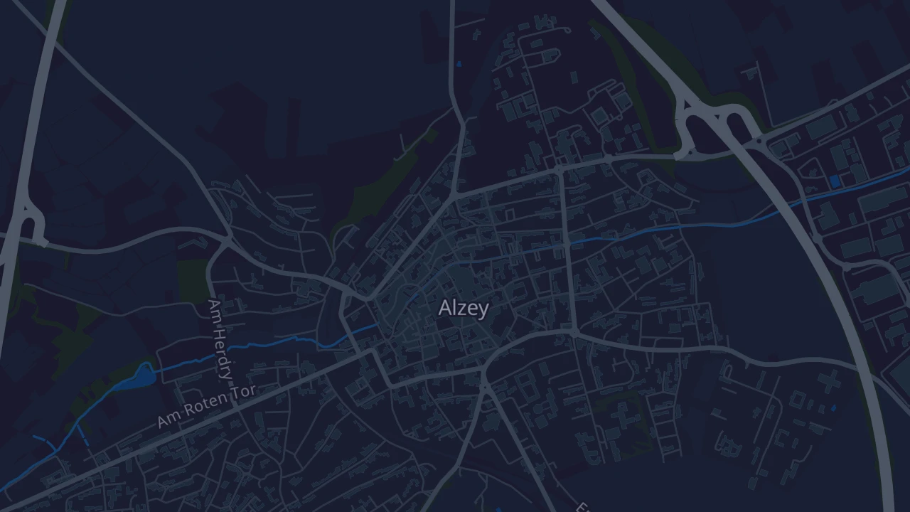 Karte von Alzey