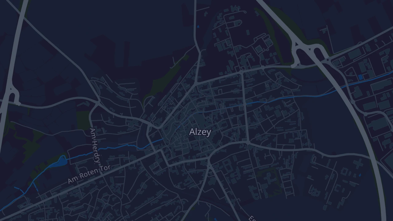Karte von Alzey