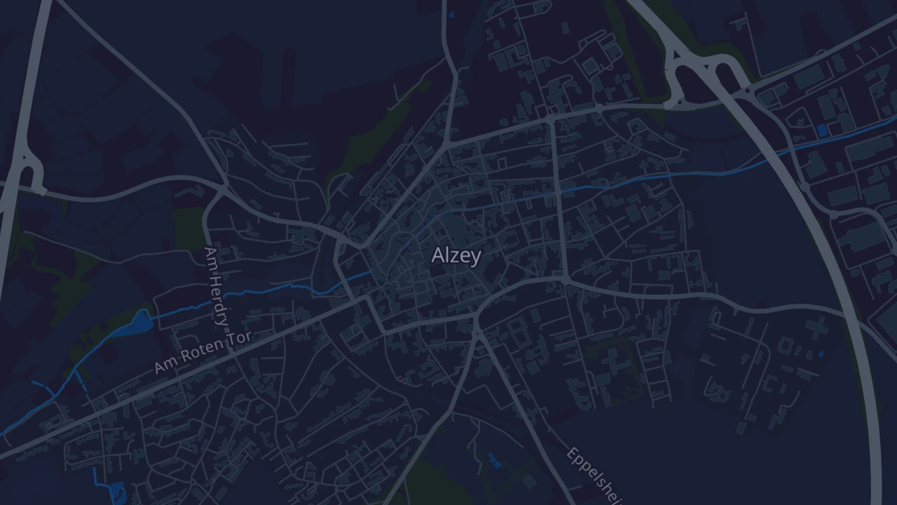 Karte von Alzey