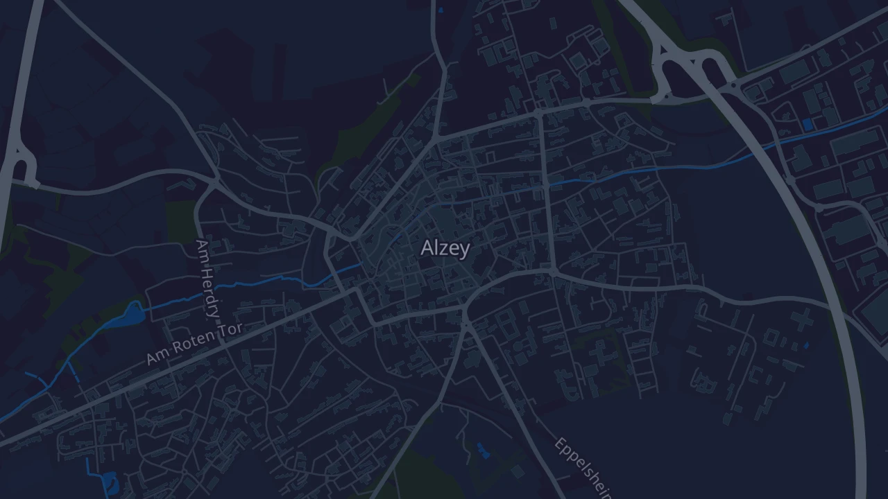 Karte von Alzey