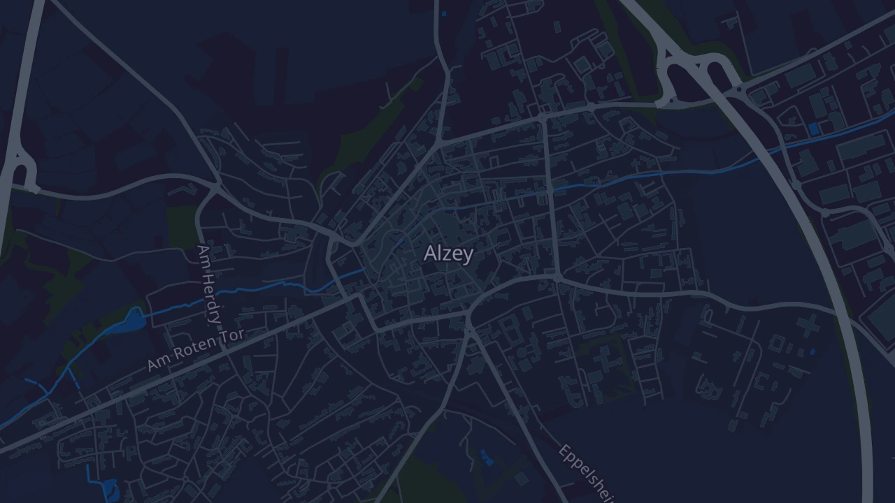 Karte von Alzey