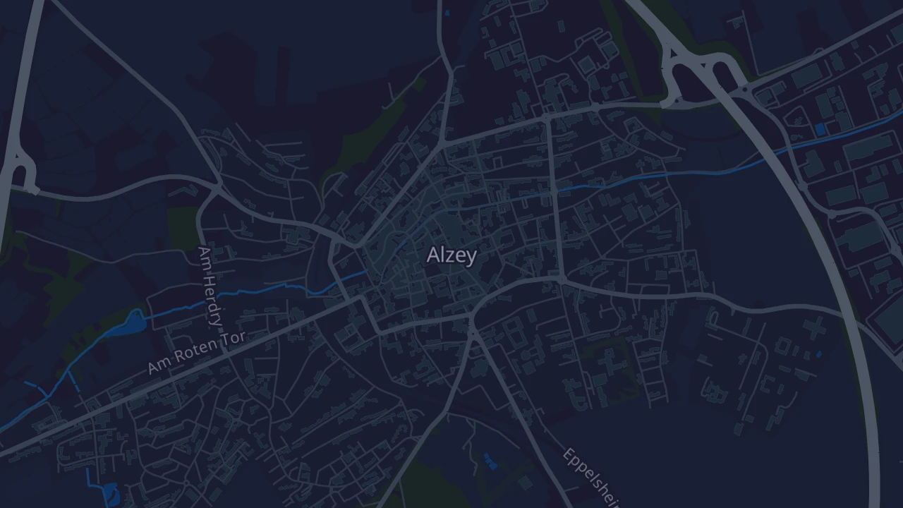 Karte von Alzey