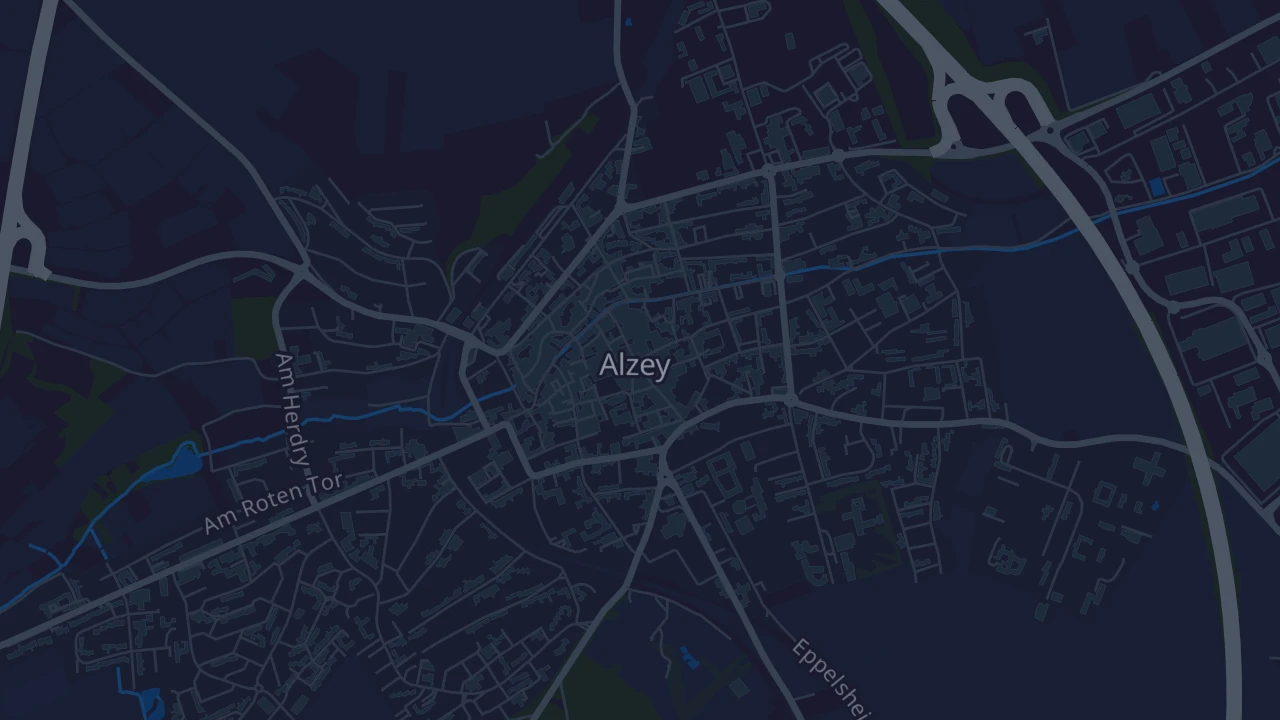 Karte von Alzey