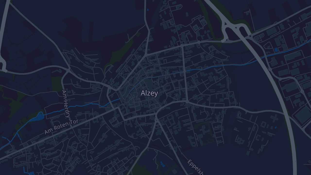 Karte von Alzey