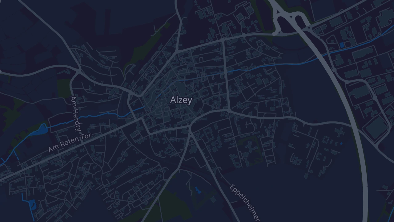 Karte von Alzey