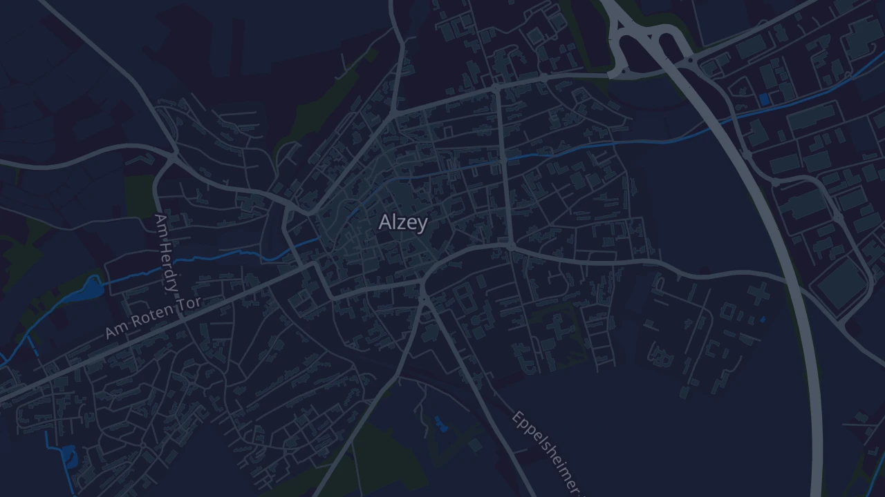 Karte von Alzey