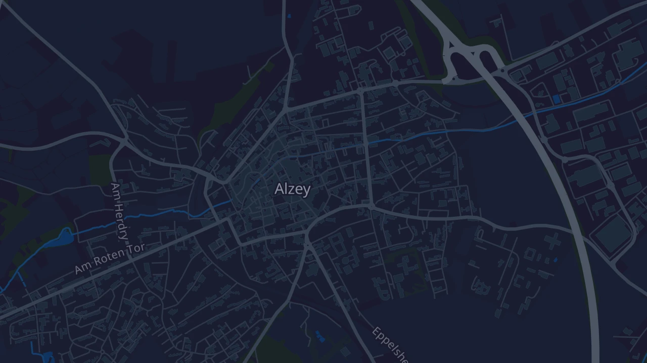 Karte von Alzey