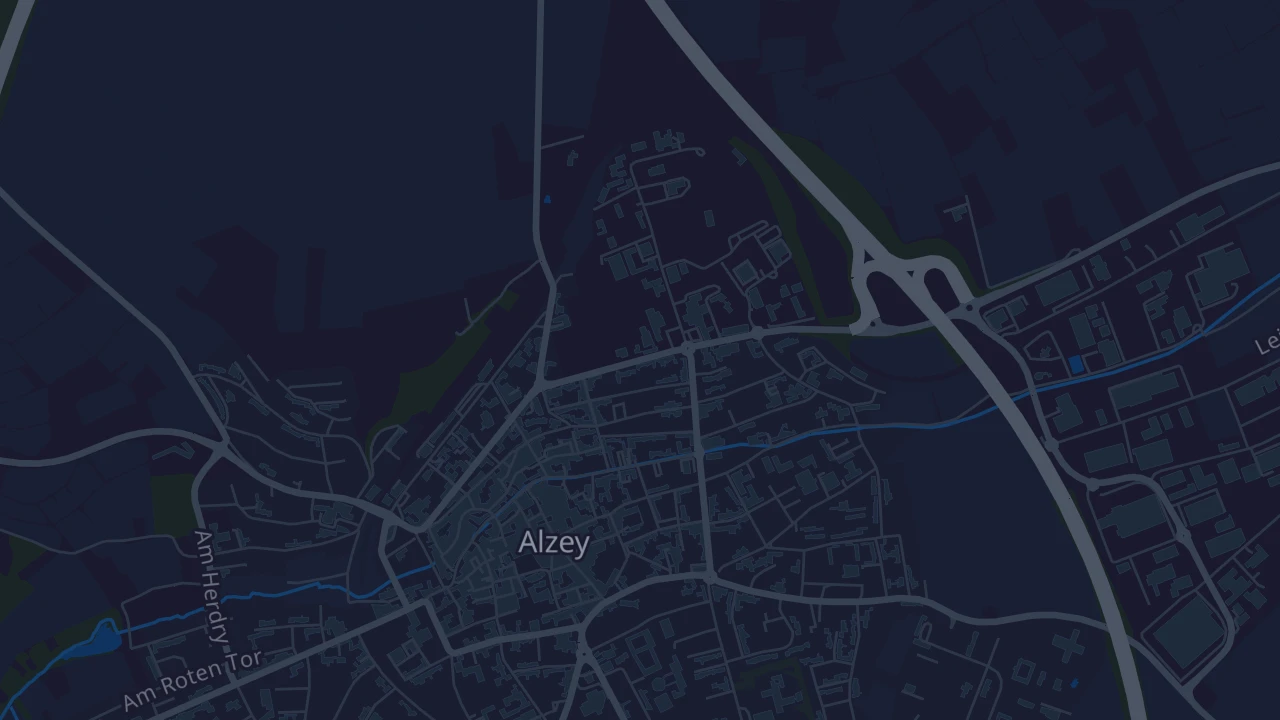 Karte von Alzey