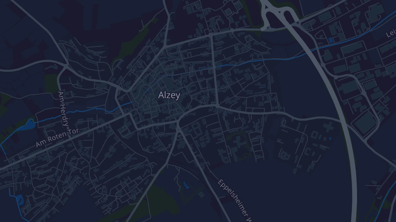 Karte von Alzey