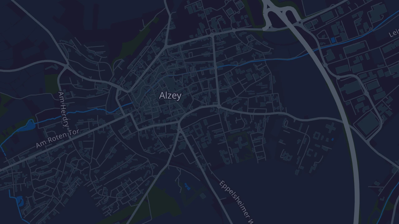 Karte von Alzey