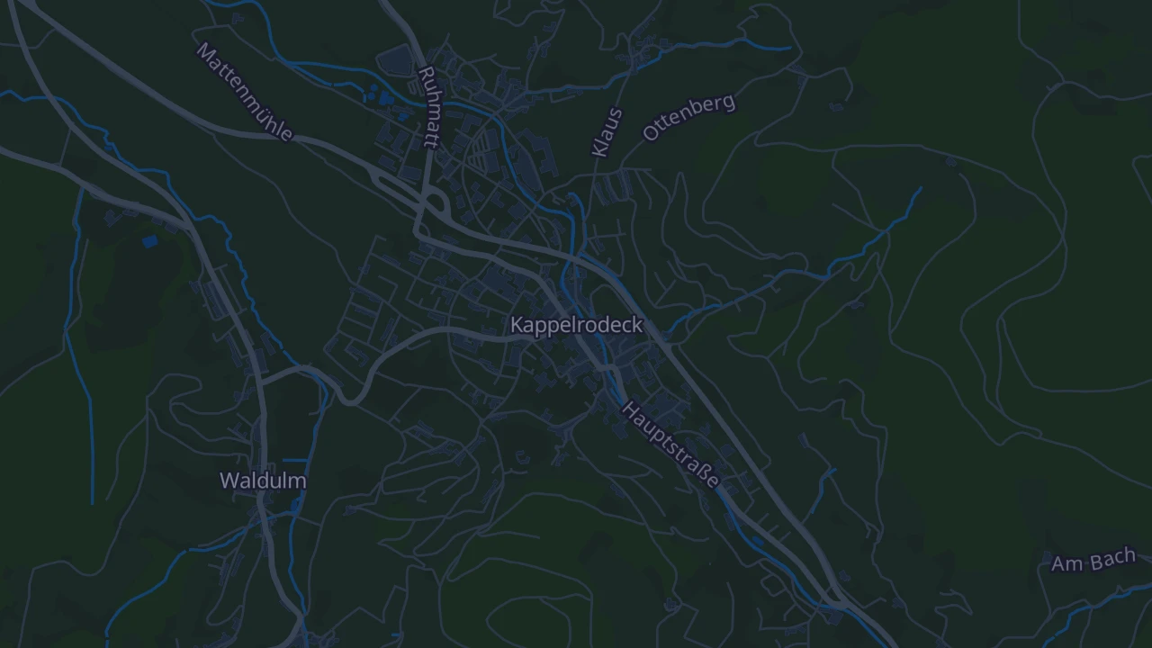 Karte von Kappelrodeck