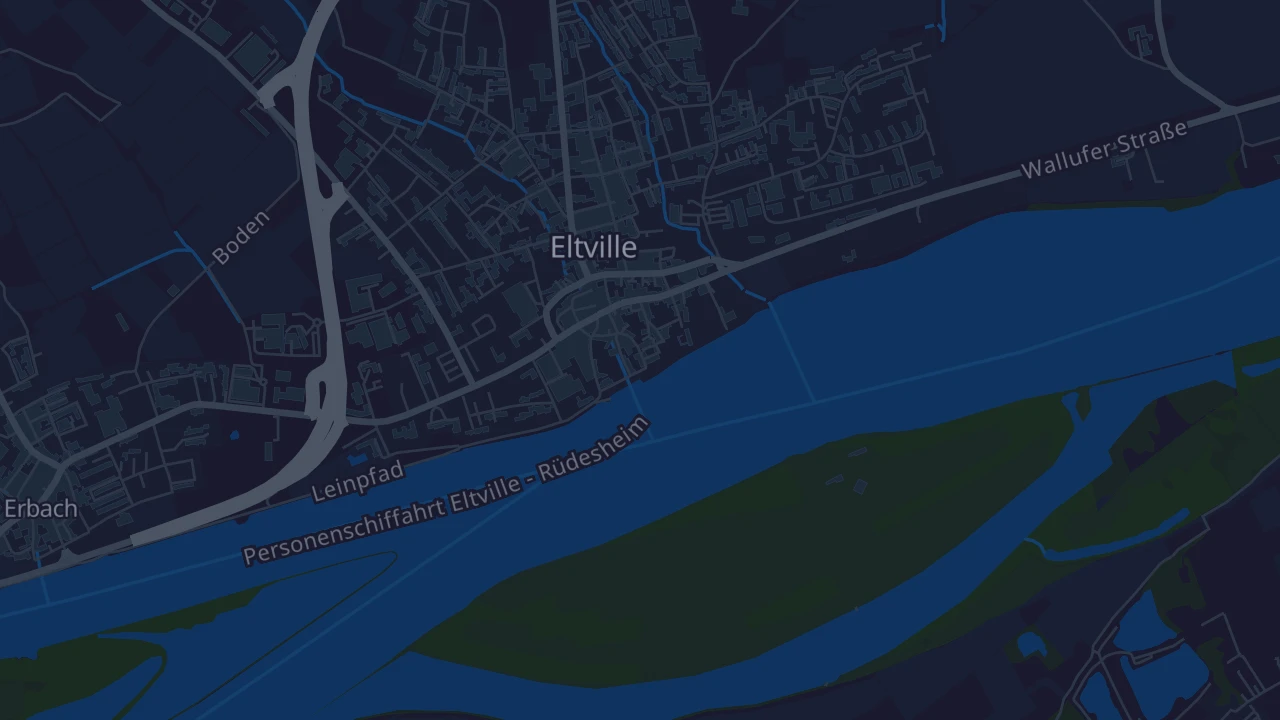 Karte von Eltville am Rhein