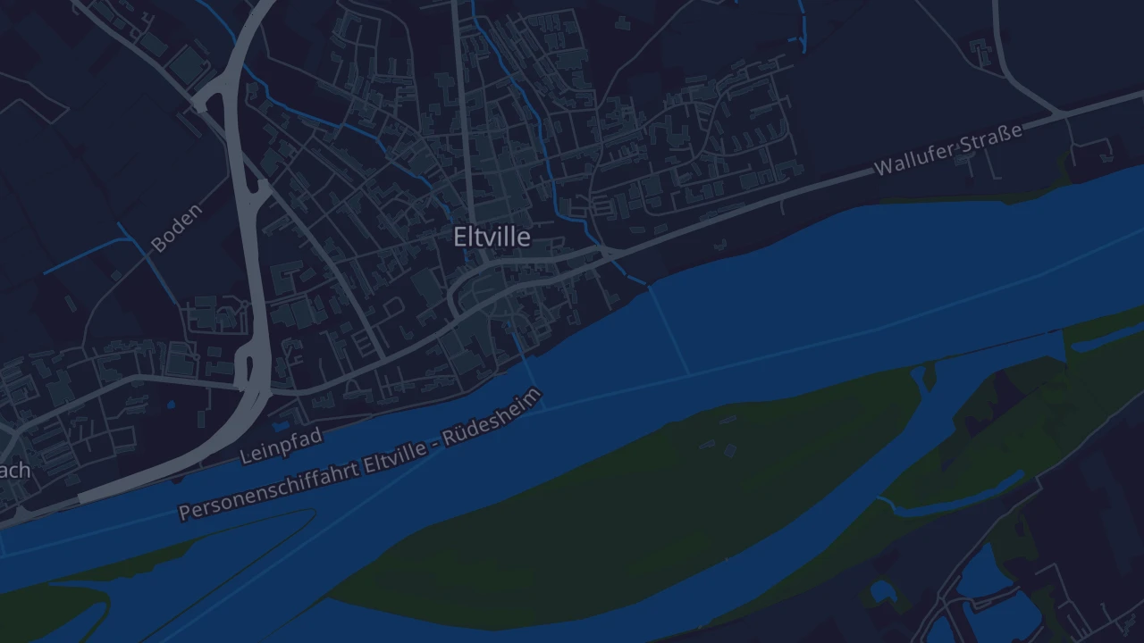 Karte von Eltville am Rhein