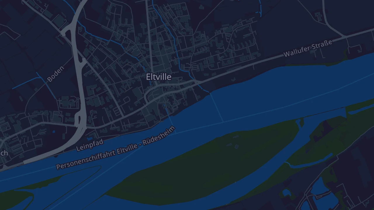 Karte von Eltville am Rhein