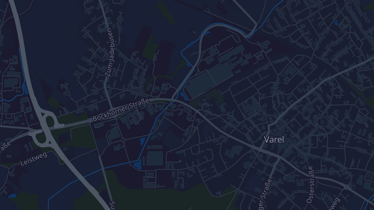 Karte von Varel
