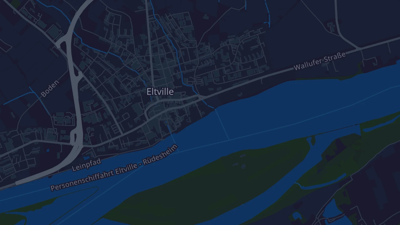 Karte von Eltville am Rhein
